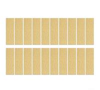 Sandpaper Refills for Detail Sanders 20Pcs 3 5 x 1 Inch in Grits 60 320 for Efficient Finishing Tasks (120#)