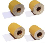 Sandpaper Roll Kit, 20 Yards 80-320 Grits for Wood Metal, 7cm Width Self-Adhesive Long Sheet Continuous Roll