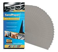Sandpaper Set, 30 Pieces Grit of 800 Grit, Wet and Dry for Car