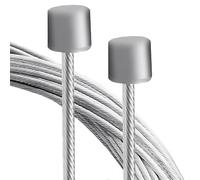 Sandphyrre 2 Pcs Bike Brake Cable kit, Vertical Cylinder Head Bicycle Brake Cable, for Front and Rear Gear Cables on Road Bikes, Mountain Bikes and MTB