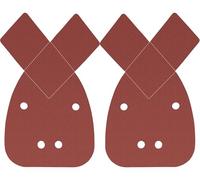 Sandphyrre Mouse Sander Pads, 20Pcs 180 Grits Sanding Pads, Detail Palm Sandpaper Compatiable with Black and Decker Mouse Electric Sander