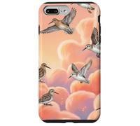 Sandpiper Bird Watcher Gift Pink Clouds Dreamy Sky Case for iPhone 7 Plus/8 Plus