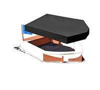 Sandpit Cover, Boat Shape Sandbox Covers With Drawstring, Waterproof, Oxford Black 160 * 113 * 22cm