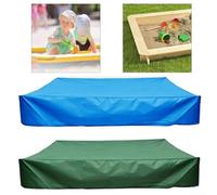 Sandpit Cover for Kids' Toys with Waterproof Features, Made from Long Lasting Oxford Cloth, Space Saving Foldable Design (Blue 200 * 200 * 20cm)