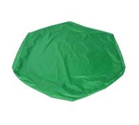 Sandpit Cover Waterproof Sunscreen Hexagonal Sand Pit Cover | Polyester PVC Garden Pool Cover Drawstring Outdoor 140x120x20cm(Green)
