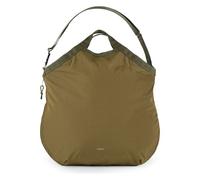 Sandqvist Grid Handbag 40 cm with expansion pleat olive