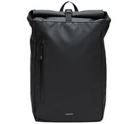 Sandqvist - Sac à dos 20L - Stream Rolltop Backpack 14" Black in Aluminium Black one size
