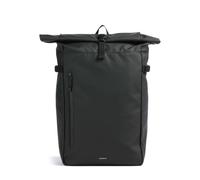 Sandqvist Stream L Rolltop backpack, 17L, unisex, black