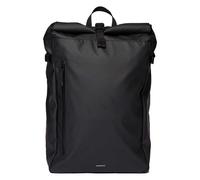Sandqvist Stream L Rolltop backpack, 17L, unisex, black