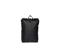 Sandqvist Unisex's Stream Slim Rolltop L Backpack, Black, Large