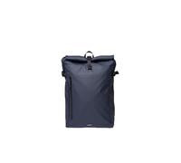 Sandqvist Unisex's Stream Slim Rolltop L Backpack, Navy Blue, One Size