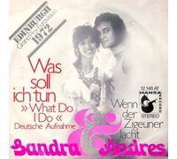 Sandra & Andres - Was soll ich tun (what do I do) / Vinyl single [Vinyl-Single 7'']