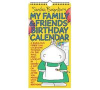 Sandra Boynton's My Family & Friends Birthday Perpetual Calendar