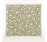 Sandra Chaircovers Weddinggeneral Collection, 2.4M X 2.4M, Gypsophila Baby Breath Cloth Flower Wall, Single, Ivory