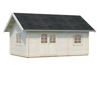 Sandra M (6.1x4.1m | 29.9m2 | 44mm) Three Room Traditional Holiday Log Cabin