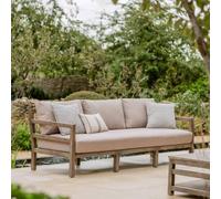 Sandridge Outdoor 3 Seater Sofa Natural Acacia Wood