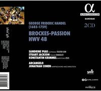 SANDRINE PIAU; ARCANGELO; JONA-HANDEL BROCKES-PASSION NEW CD