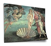 Sandro Boticelli Poster: The Birth of Venus, Unframed Art Print, Mural - A4, A3, A2, A1, A0, XXL - Living Room, Bedroom, Kitchen, Decoration