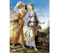 Sandro Botticelli Judith mit dem Kopf von Holofernes Kunstdruck auf Leinwand, Premium-Wanddekoration, Poster