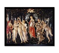 Sandro Botticelli La Primavera Art Print Framed Poster Wall Decor 12x16 inch