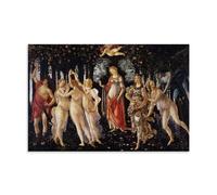 Sandro Botticelli Outstanding Works Poster La Primavera Allegory of Spring Cool Artworks Painting Wall Art Canvas Prints Hanging Picture Home Decors Idea 12x18inch(30x45cm)