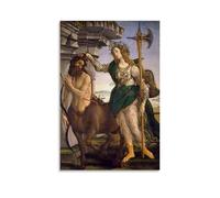 Sandro Botticelli Pallas And The Centaur 1480-1485 Renaissance Wall Art Print Featuring Mythological Figures Canvas Art And Wall Art Picture Print Modern Family Bedroom Decors Unframe 20x30inch(50x75c