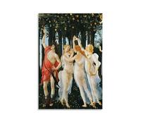 Sandro Botticelli Primavera Classic Masterpiece Poster Wall Art Bedroom Prints Home Decor Hanging Picture Canvas Paintings 16x24inch(40x60cm)