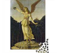 Sandro Botticelli Puzzles Wooden 1000 Piece Museum Jigsaw Impossible Fine Art Jigsaws Oil Painting Puzzles Challenge Toy Educational Games