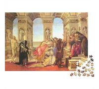 Sandro Botticelli Puzzles Wooden 1000 Pieces World Famous Paintings Jigsaws Impossible Museum Jigsaws Oil Painting Puzzles Challenge Toy Educational Games