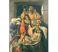 Sandro Botticelli The Lamentation Over The Dead Christ Art Print Canvas Premium Wall Decor Poster Mural
