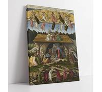 Sandro Botticelli The Mystical Nativity - Canvas Wall Art Print Picture - 32 inch wide x 47 inch high (Frame Depth 30mm)