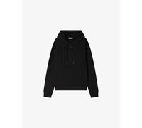 Sandro Mens Sandro Logo-Embossed Regular-Fit Cotton Hoody Black XL