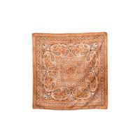 SANDRO paisley-pattern scarf - Brown One Size
