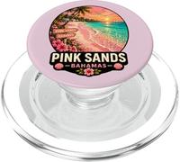 Sands Bahamas Tropical Beach Sunset Design PopSockets PopGrip for MagSafe