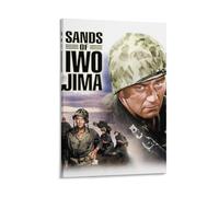 Sands of Iwo Jima Classic War Movie Poster (2) Posters Art Print Wall Photo Paint Poster Hanging Picture Family Decor 24x36inch(60x90cm)