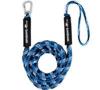 SandShark 7-14ft Premium Anchor Bungee Dock Line. Boat Accessories Bungee Anchor Line Absorbs Shock to Anchors and Docks w/Stainless Steel Clip. Designed for SandShark Anchor.