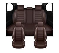SANDSIS For Mitsubishi L200 For ASX For Outlander For Eclipse For Cross Universal Car Seat Covers Car Seat Covers Set(Coffee)