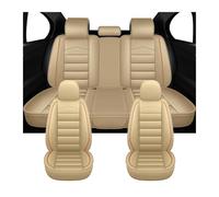 SANDSIS For Mitsubishi L200 For ASX For Outlander For Eclipse For Cross Universal Car Seat Covers Car Seat Covers Set(Beige)