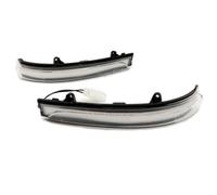 SANDSIS Mirror Turn Signal Light For Jetta Mk6 SE 2011-2018 For GOL Geracao 6/7/8 LED Dynamic Turn Signal Blinker Sequential Side Mirror Indicator Light(Clear)