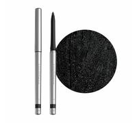 Sandstone Scandinavia Metallic Waterproof Eyeliner Pencil Black - Hypoallergenic & Fragrance Free - Vegan, Smudge-Proof Eye Liner for Sensitive Eyes