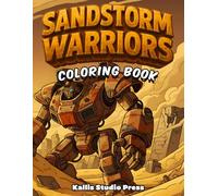 Sandstorm Warriors Robot Coloring Book