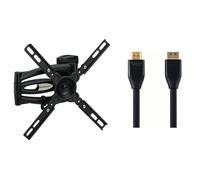 Sandstrom 5 m High Speed HDMI Cable & 16-32” TV Bracket Bundle