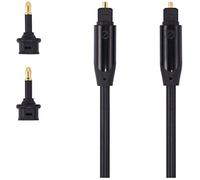 SANDSTROM Black Series S1OPT114X Digital Optical Cable - 1 m, Black