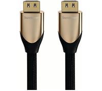 Sandstrom S1HDM315 Gold Series HDMI Cable - 1m, High Speed with Ethernet, New