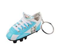 SandT Collection Soccer Shoe Keychains Sneaker with Cleats Country Souvenir Keyrings, Guatemala, 3.5"