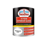 Sandtex 10 Year Gloss Pure Brilliant White 750ml