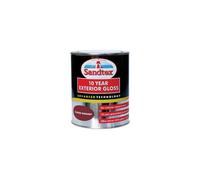 Sandtex Red Gloss Exterior Metal & Wood Paint, 750Ml