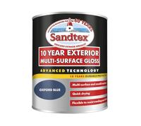 Sandtex 10 Year Exterior Multi Surface Gloss 750ml Oxford Blue