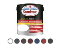 Sandtex 10 Year Exterior Multi Surface Gloss - Brillant White - 750Ml
