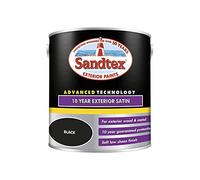 Sandtex 10 Year Exterior Satin 2.5lt Black